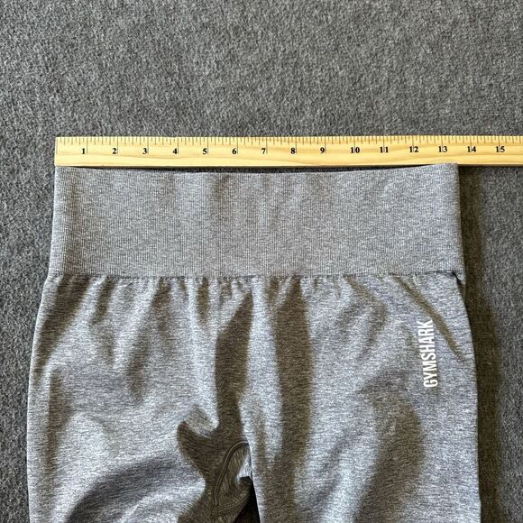 Gymshark Adapt Seamless Leggings Women's Grey High Compression Medium - Picture 6 of 8